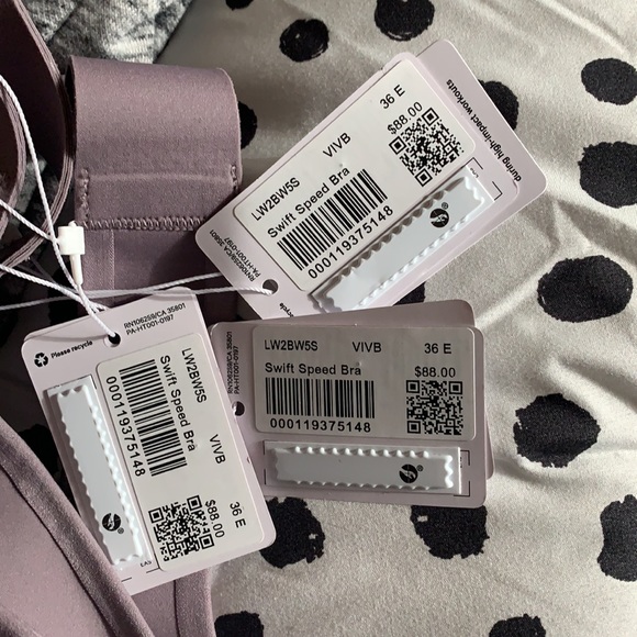 Lululemon Swift Speed bra Violet 36E 38D 38DD - Picture 9 of 9